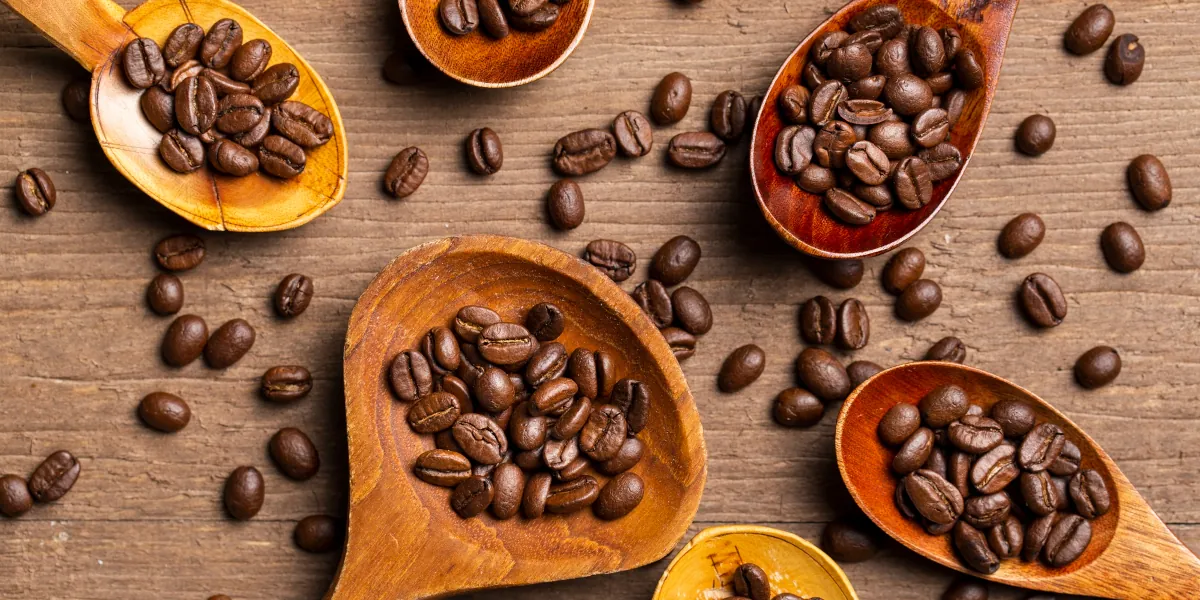 verschiedene kaffeebohnen